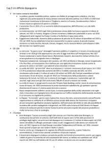 Cap.5 Un difficile dopoguerra. Cap.5 Un difficile dopoguerra Un