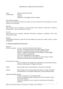 Testo narrativo - Grazia D`Auria