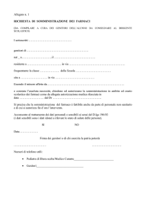 Mod.2 Richiesta Somministrazione farmaci