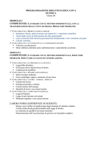 FISICA TRIENNIO competenze 2014-2015