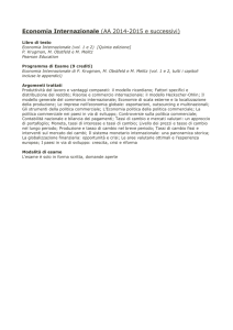 Economia Internazionale (AA 2014