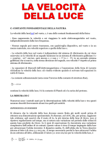 misure di c Polimath - Io Studio al Fermi