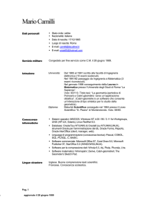 Curriculum vitae