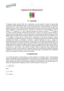 Rifasamento - Elektro.it - il sito elettrico
