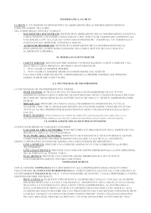 informatica: le reti - Digilander
