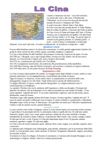 29.Estremo Oriente - Cina