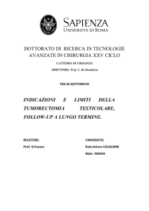 DOTTORATO DI RICERCA IN TECNOLOGIE AVANZATE IN