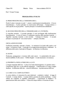 programma svolto