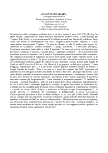 Convegno VIII Meeting on Heart Failure.