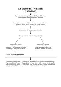 La guerra dei Trent`anni