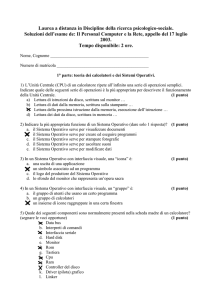 Il tempo di trasferimento teorico e` 125000 caratteri=1000000 byte
