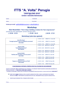 MODULO ADESIONE FORMAZIONE 14 settembre