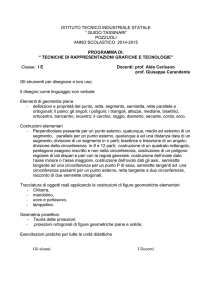 programma di - Isis Tassinari