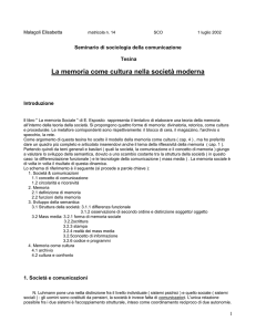 socio comunicazione - Digilander