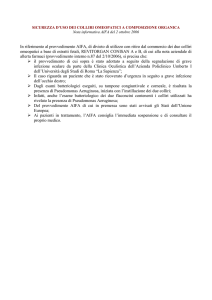 sicurezza d`uso dei colliri omeopatici a composizione