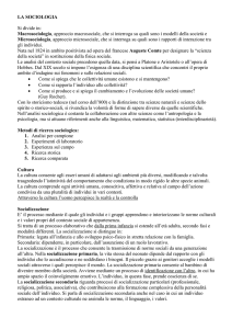 la sociologia