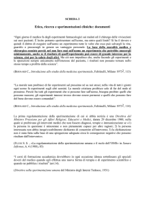 Ogni giorno il medico fa degli esperimenti