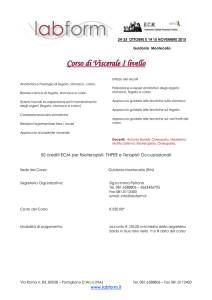 ORGANIZZA IL CORSO