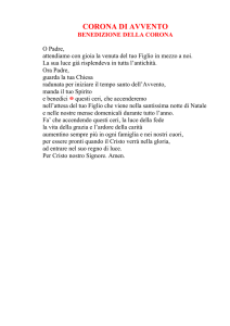 benedizione corona