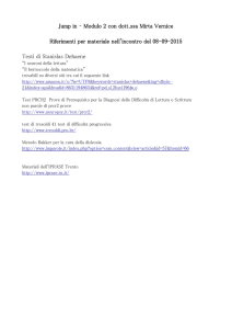 Bibliografia e sitografia
