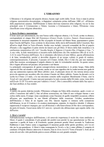 Ebraismo - Scuole Sassuolo