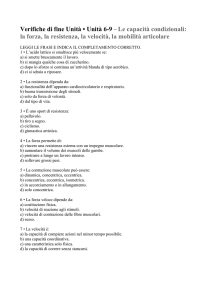 apacità condizionali - Il mio libro di ed.fisica