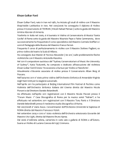 Ehsan Golkar Fard, nato in Iran nel 1982, ha iniziato