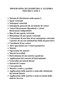 PROGRAMMA PER MECCANICA