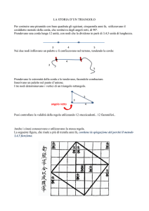la storia di un triangolo