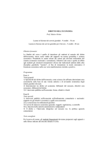 DIRITTO DELL`ECONOMIA