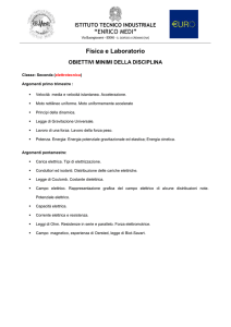2 anno elettrotecnica - fisica e laboratorio