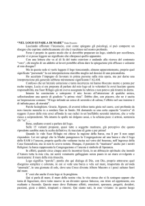 “NEL LOGO SI PARLA DI MARE” Dada Prunotto
