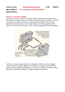 Motore a corrente continua