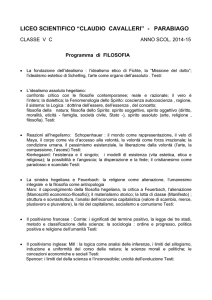 LICEO SCIENTIFICO “CLAUDIO CAVALLERI”