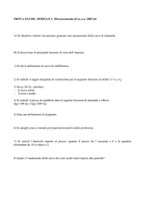 PROVA ESAME, MODULO 1, Microeconomia (EA), a