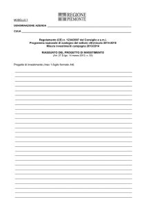 word 25 KB - Regione Piemonte