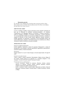 Matematica generale
