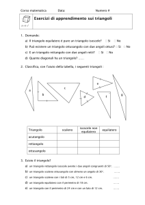 Esercizi di apprendimento - matematica.ch