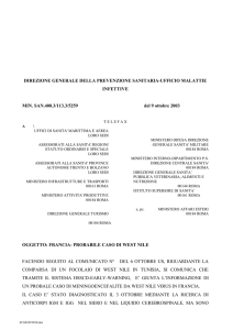58-03 - Ministero della Salute