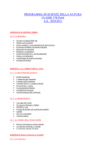 scienze natura 2BP