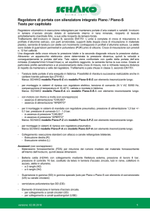 Testo per capitolato