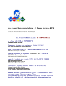 Istituto Salesiano - Una macchina meravigliosa