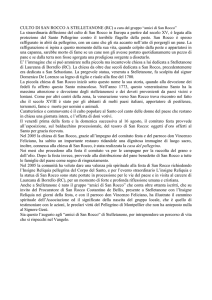 san rocco a stelletanone - associazione europea "amici di san rocco"