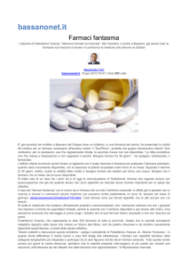 Farmaci fantasma - Federfarma Vicenza