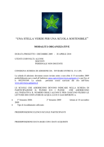 Modalità organizzative