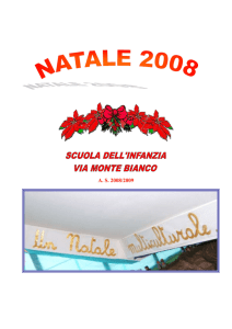 Presepio scuola infanzia