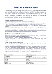 ipercolesterolemia