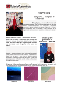 HORAIRES Galerie - Galleria Monteoliveto