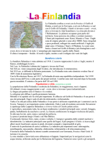 La Finlandia - profgraziano.it