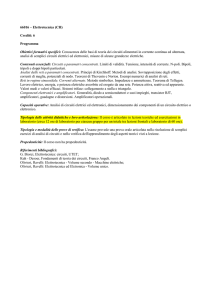 Scheda Corso - Ingegneria Chimica